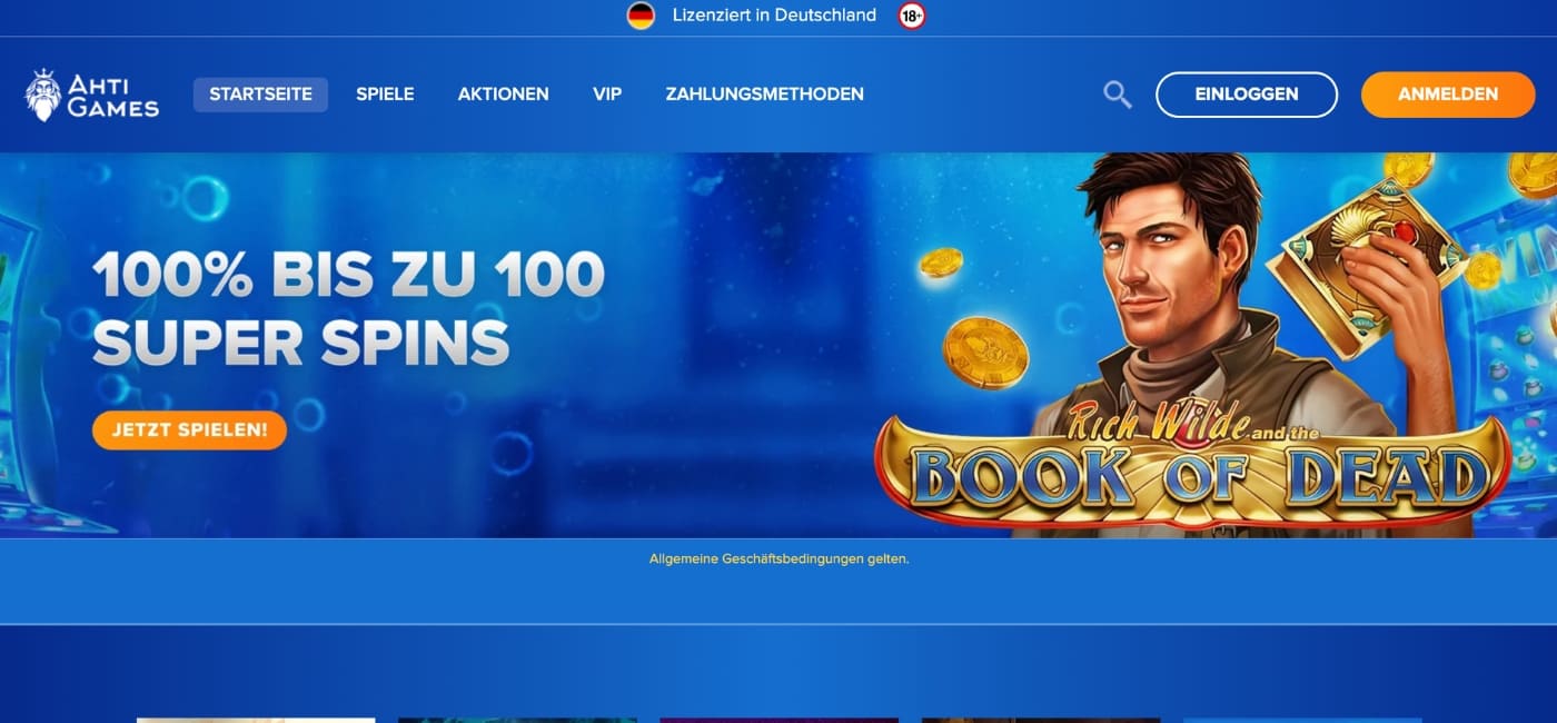Ahti Games Casino